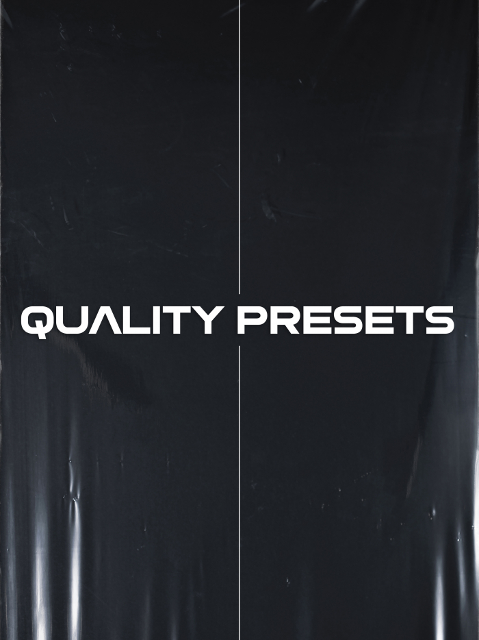 Quality Presets – Ultimate Social Sharpening